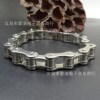 Bike stainless steel, bracelet, chain, European style