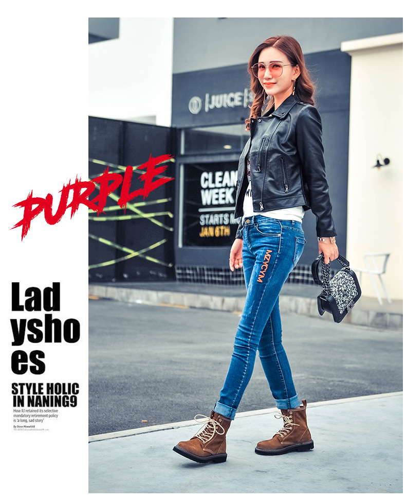 Bottes femme en En cuir - Ref 3354700 Image 21