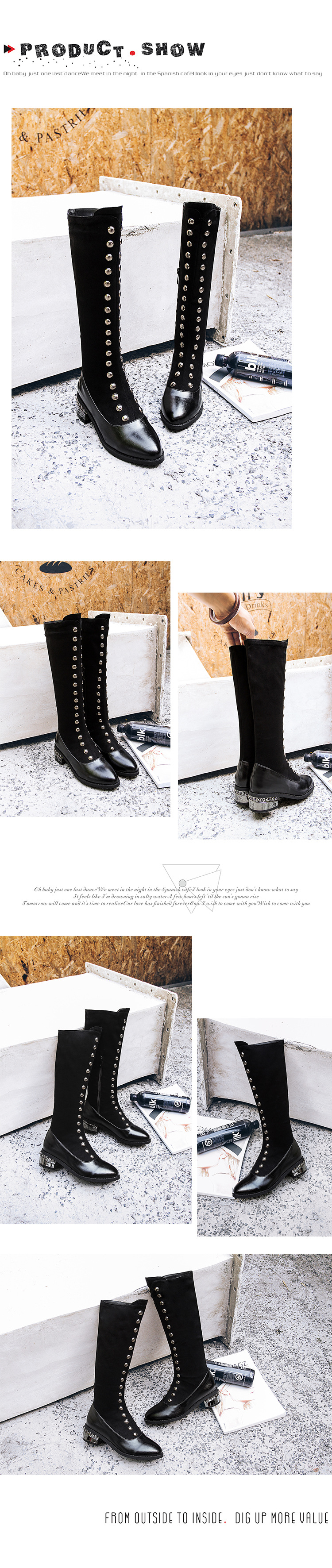 Bottes femme BELLES CHAUSSURES en PU artificiel - Ref 3354773 Image 12
