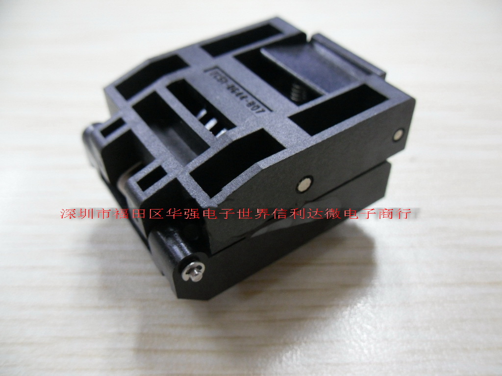 IC烧录座QFP-64  QFP64 0.4MM  IC51-0644-1972不带底板