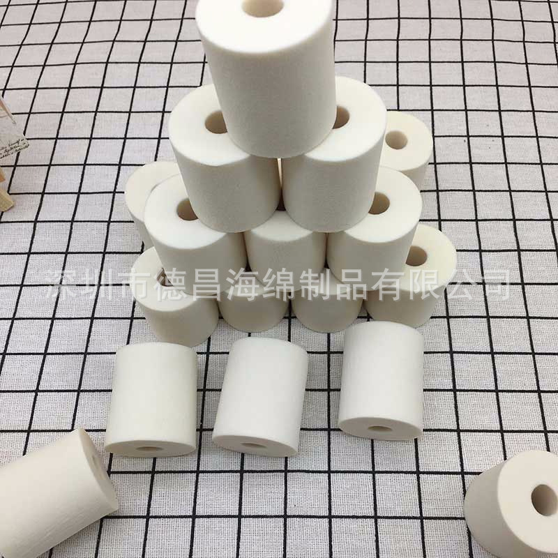 打印机墨盒硒鼓海绵  墨盒压缩海绵 条码吸油轮印章海绵