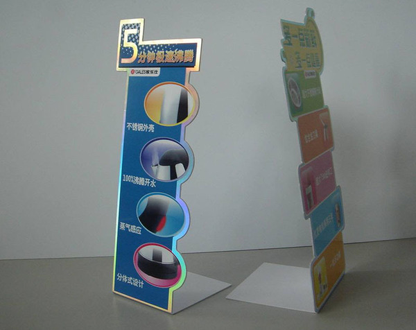 PVC table card advertising stand table card bending card wine price…