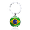 Metal cup, football keychain, wholesale