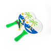 Wooden entertainment beach racket for training, wholesale