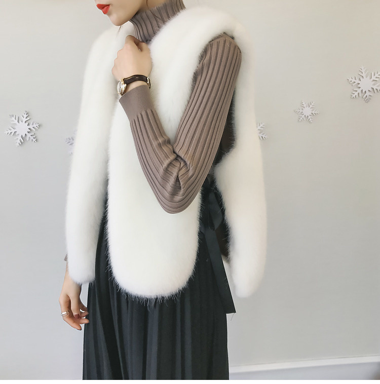 Gilet femme en Imitation laine - Ref 3318274 Image 19