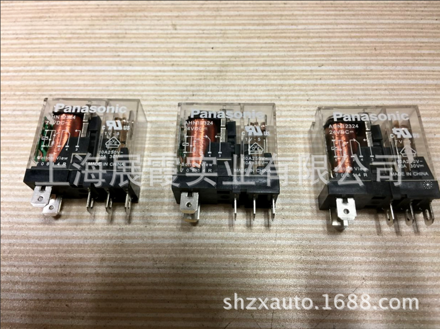 原装全新【松下继电器 AHN12324 AHN12024 DC24V电磁继电器】 AHN12324,AHN12024,松下继电器,松下中间继电器,松下电磁继电器