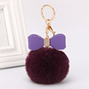 Keychain with bow, fashionable accessory, pendant, European style, wholesale