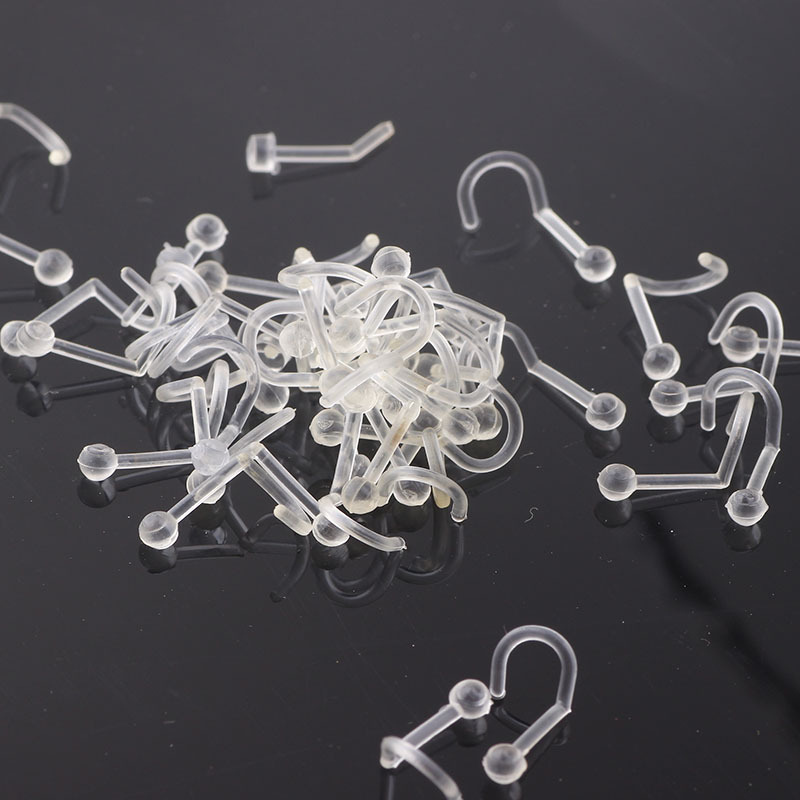 Labret piercing jewelry detail image