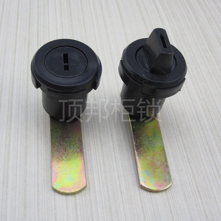 多米诺前 后门锁 基业箱柜锁 塑料材质 机械柜AE箱锁  现货