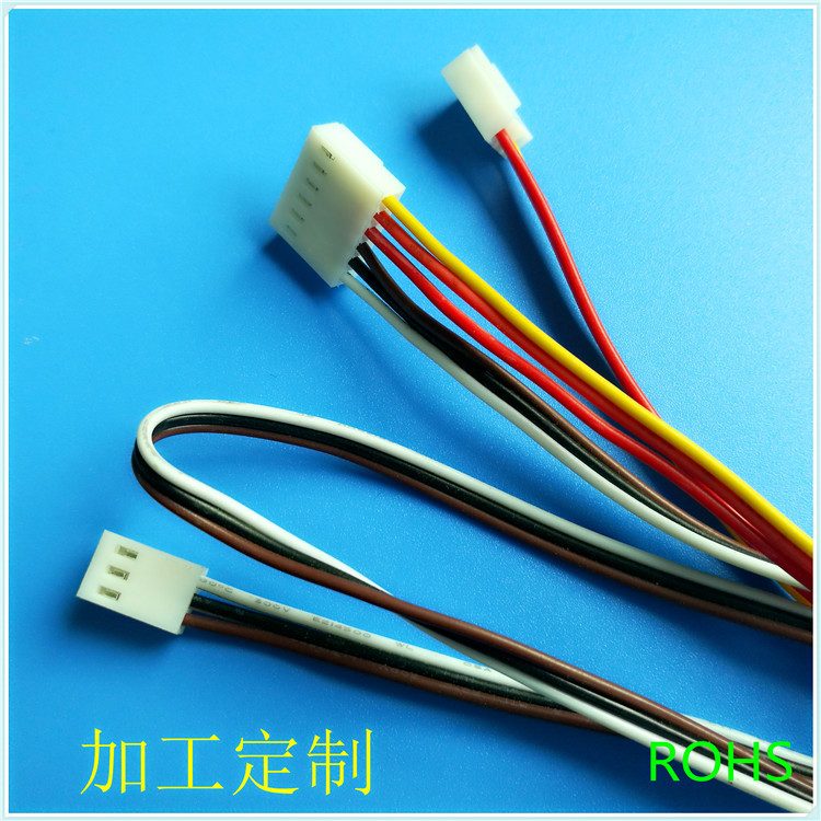 工厂定制KF2510-34P大型机器设备线电脑机箱风扇内线端子连接线束