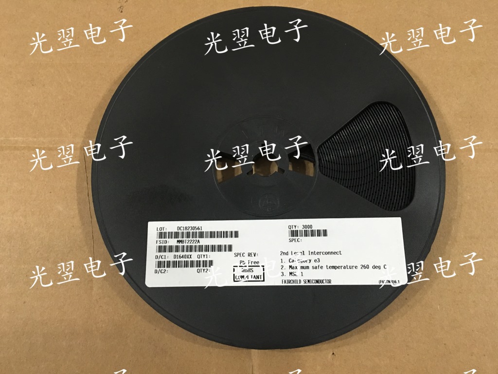 贴片三极管 MMBT2222A 1P SOT-23 仙童 原装正品