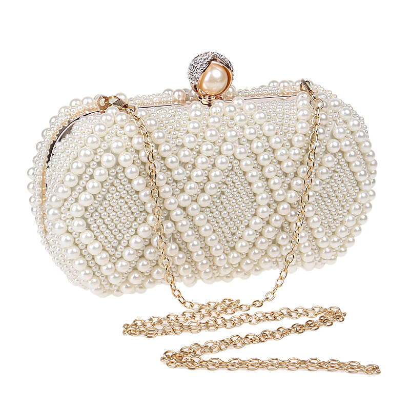 New Pearl Dinner Bag Women's Banquet Bag Ladies Dress Evening Bag display picture 7