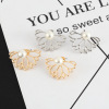 Earrings from pearl, European style, Aliexpress