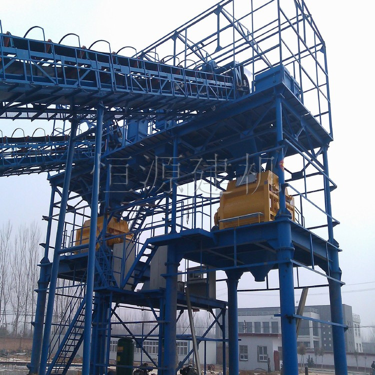 HZS120搅拌站搅拌机设备 水泥混凝土搅拌站全套设备 商砼搅拌站