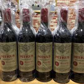 1993年酒王柏图斯酒庄红葡萄酒Petrus红酒老年份柏翠红酒