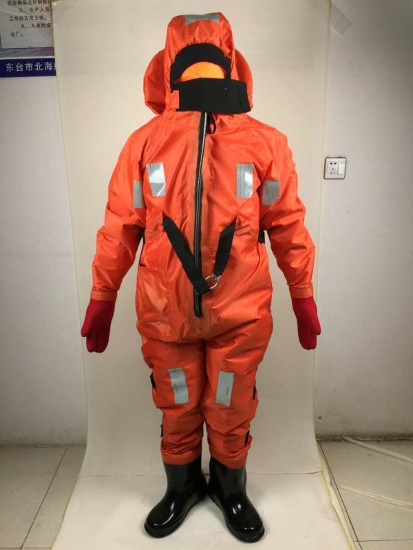 船用救生衣 海上事故消防服浸水保温服 水上工作防寒服 救生服-阿里巴巴