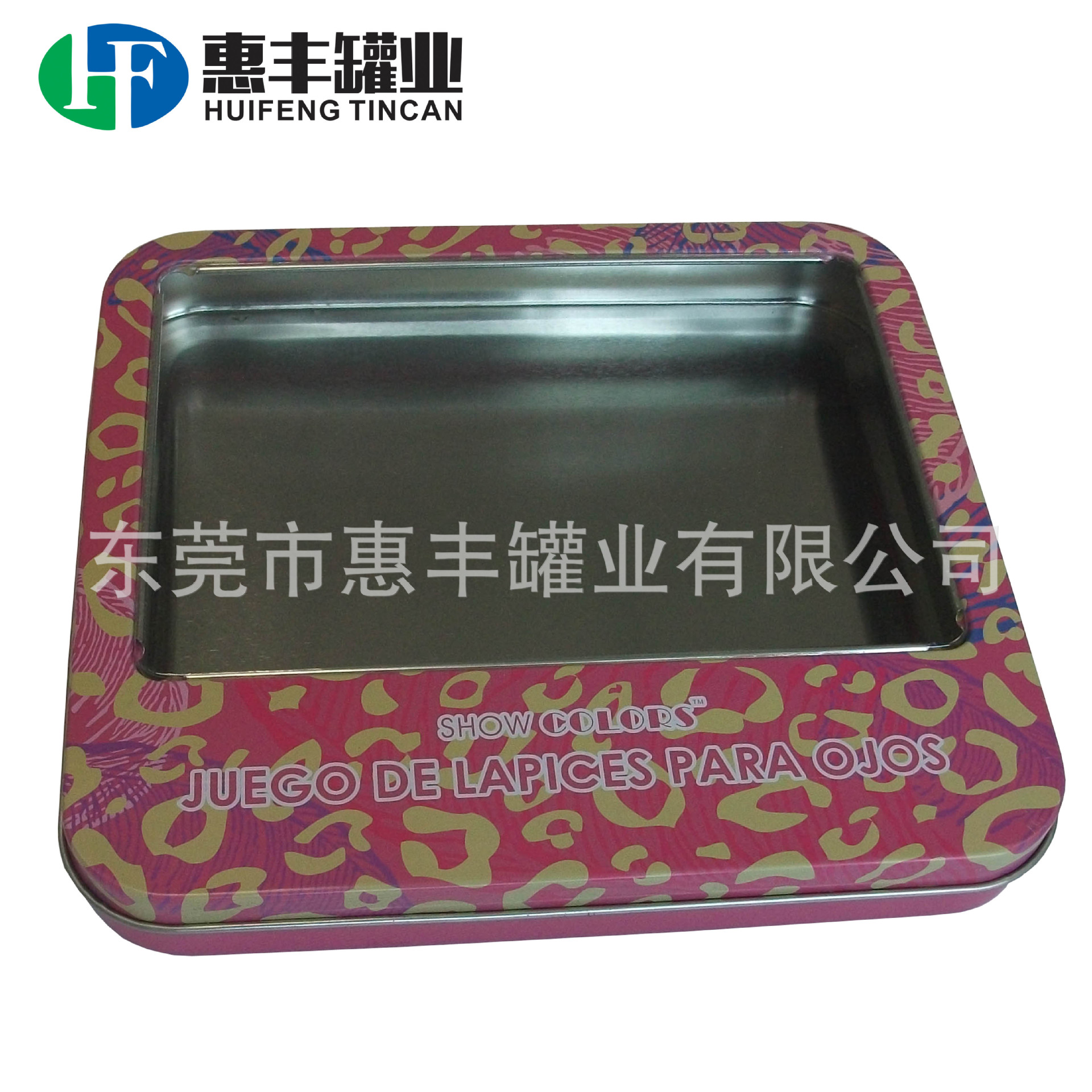 供应天地盖开天窗马口铁盒 圆珠笔铁盒 化妆品包装铁盒 金属铁罐