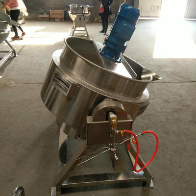 厂家直销  粥类蒸煮专用锅  刮底搅拌夹层锅|ru