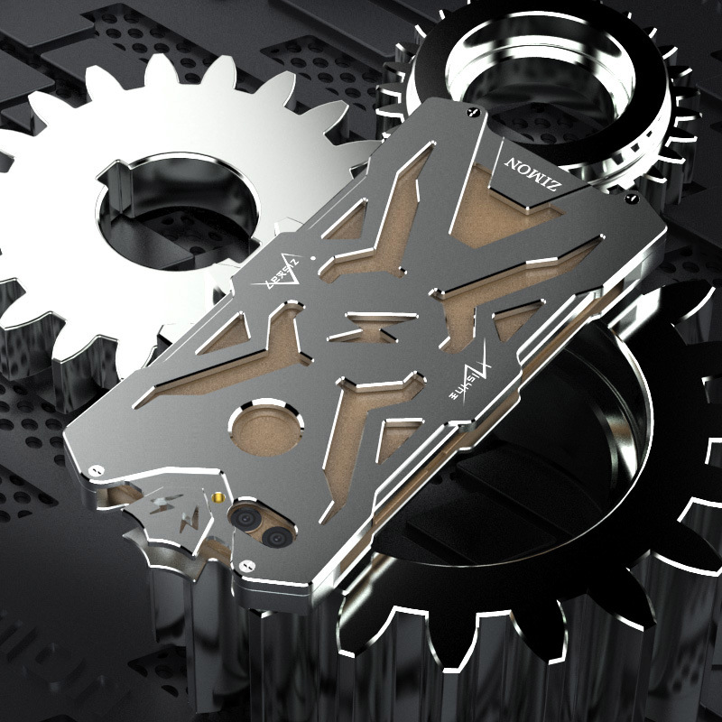 SIMON THOR Aviation Aluminum Alloy Shockproof Armor Metal Case Cover for Huawei nova 2