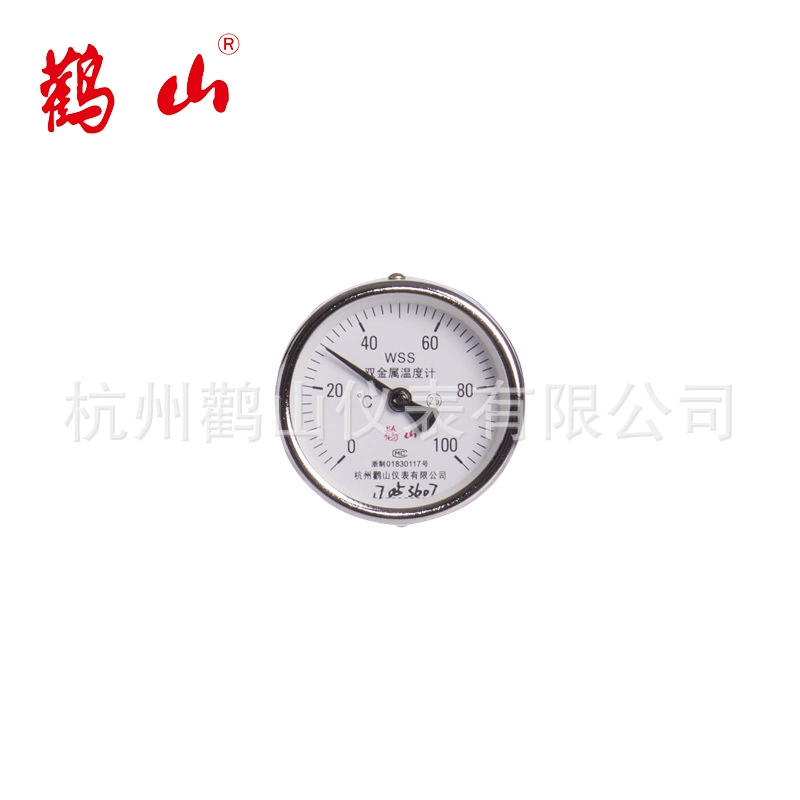 Биметаллический термометр Промышленный термометр WSS301 Алюминиевый корпус Термометр WSS-301