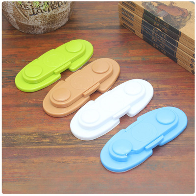 嘟来嘟玩锁面360度可旋转儿童安全防护锁平面对开门锁双向变形