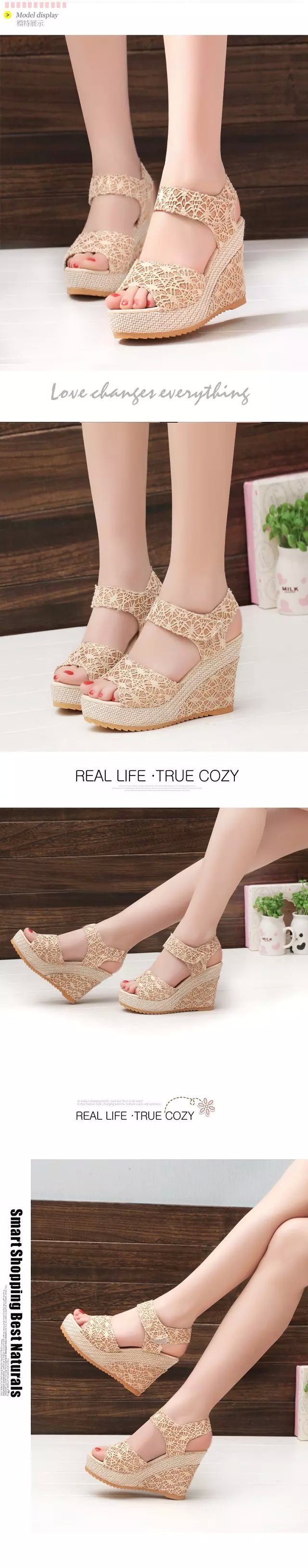 Chaussures été pour femme en Caoutchouc - Ref 3346955 Image 11