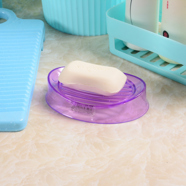 【時尚晶品】PS瀝水皂盒 塑料透明肥皂盒 創意香皂碟盒 廠家直銷