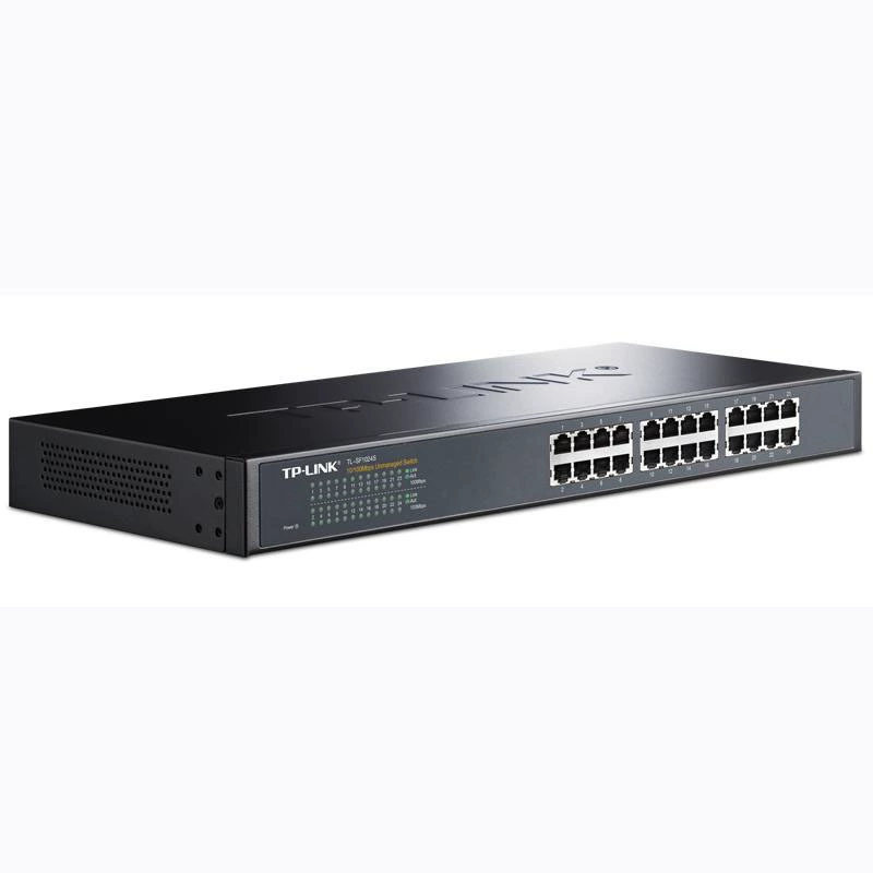 TP-LINK TL-SF1024S 24-портовый Ethernet-коммутатор 100 м, адаптивный порт RJ45 в стойке