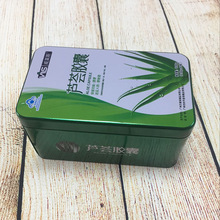 厂家货源芦荟软胶囊铁盒 参茸软胶囊铁罐 维生素AD软胶囊包装铁盒