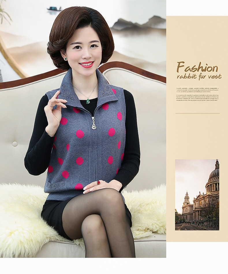 Gilet femme MOUTON CHAUD en Laine - Ref 3318184 Image 20