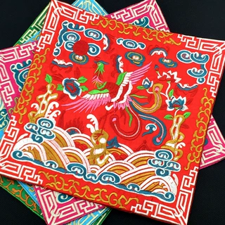 绣片京绣文玩朝服补子绣片清官服补子绣片工艺礼品布艺绣片鼠标垫