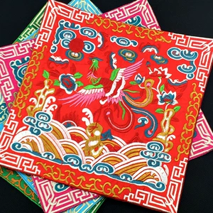 Jingxiuwen Play Chaozi Вышивая пленка фильма Qing Dynasty Официальная служба, вышивка Buzi Phoenix Buzi, ремесла, фронтаж вышивки