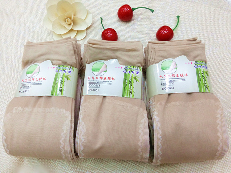 All-match solid color short tube socks