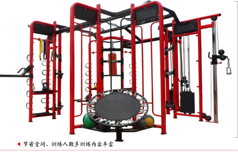 360综合健身器材 大型健身器械综合力量训练 模块化多功能训练架-阿里巴巴