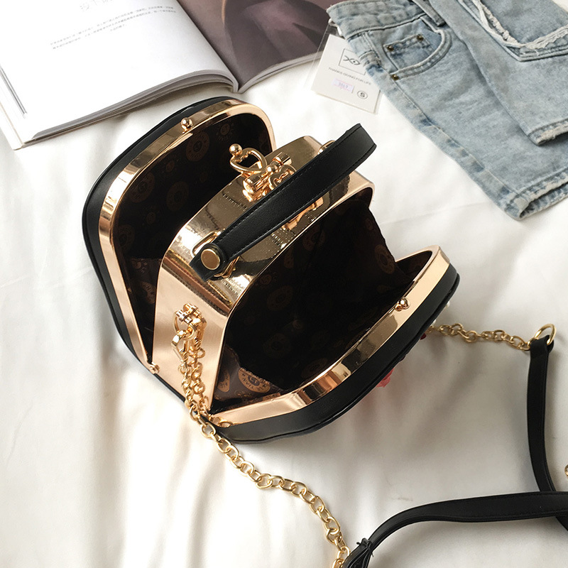 2019 New Bags South Korea Nv Bao Jia Port Camera Small Package Fashion Dinner Flowers Shoulder Crossbody Bag