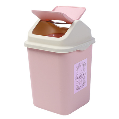 European style Shake cover desktop Trash fashion originality desk Car household Mini Trash Manufactor
