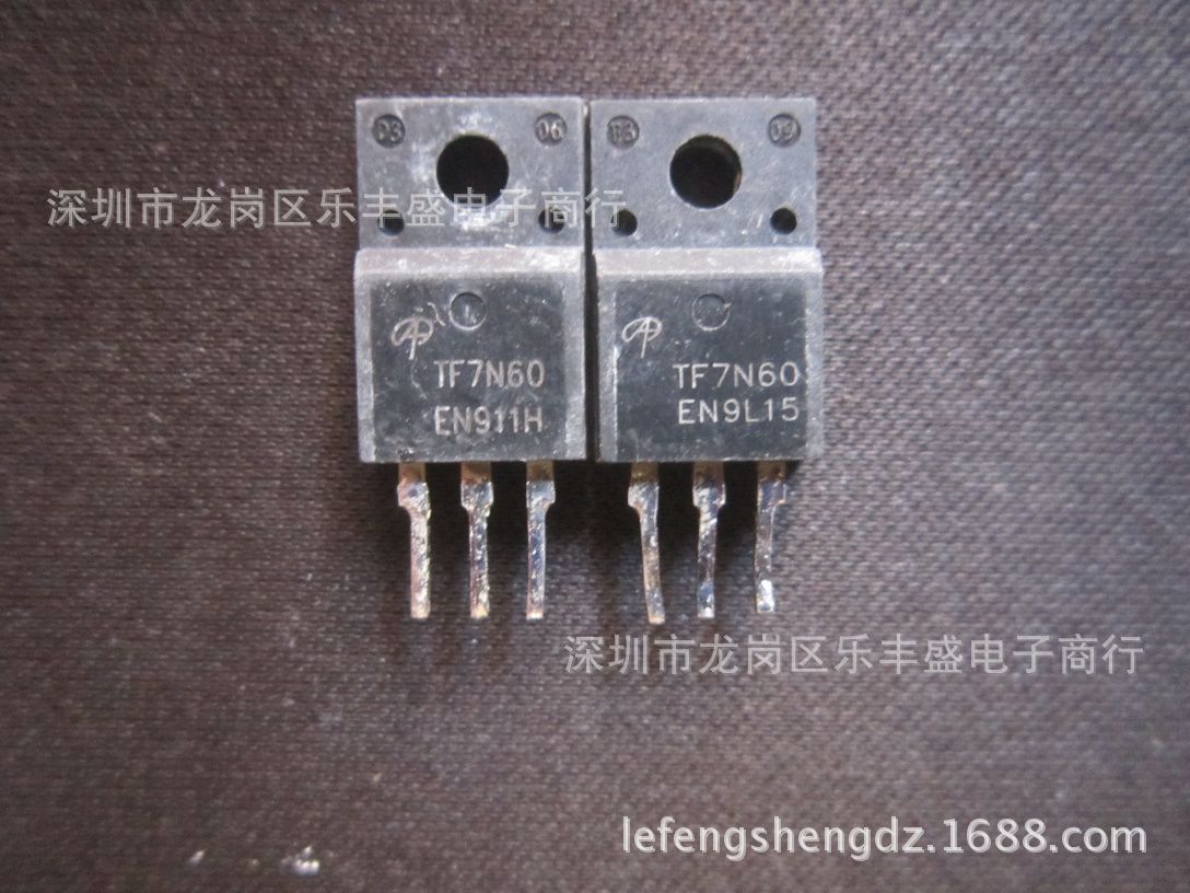 TF7N60 AOTF7N60 拆机万代 TO-220F N通道 功率MOS 7A 600V