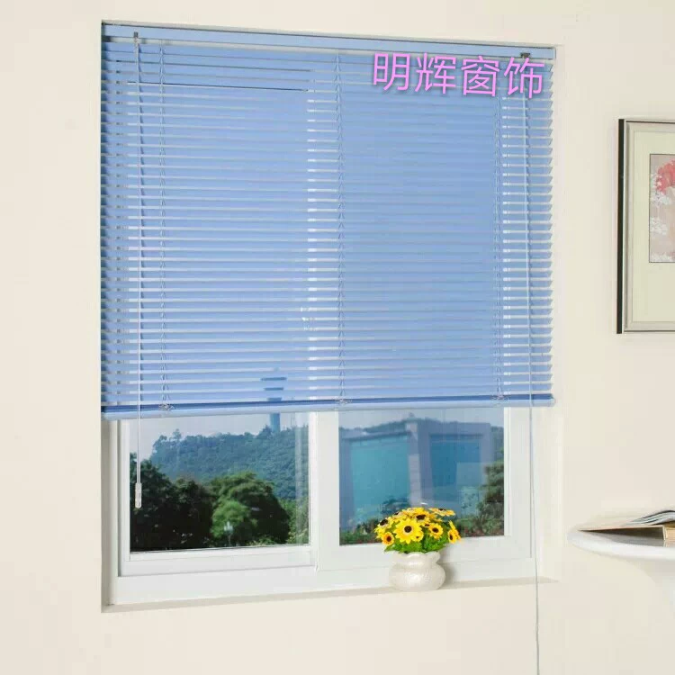 Office curtain curtain shading shading office louvery aluminum alloy S -shaped first -line cross -leaf window production