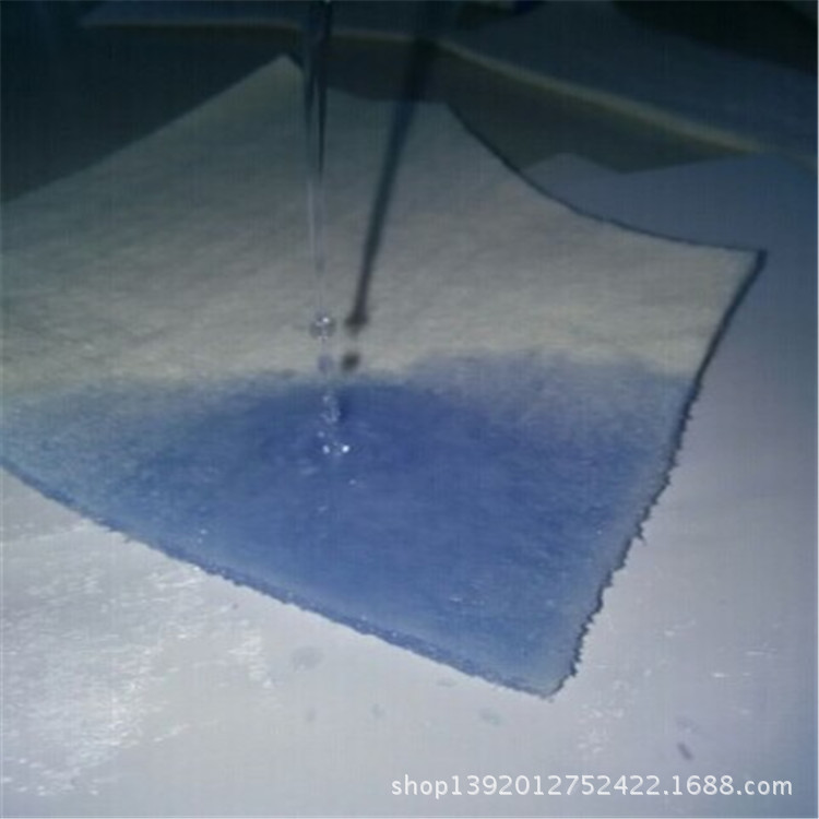 厂家直销高分子材料吸水棉 高分子保湿棉片 SAF高分子针刺棉