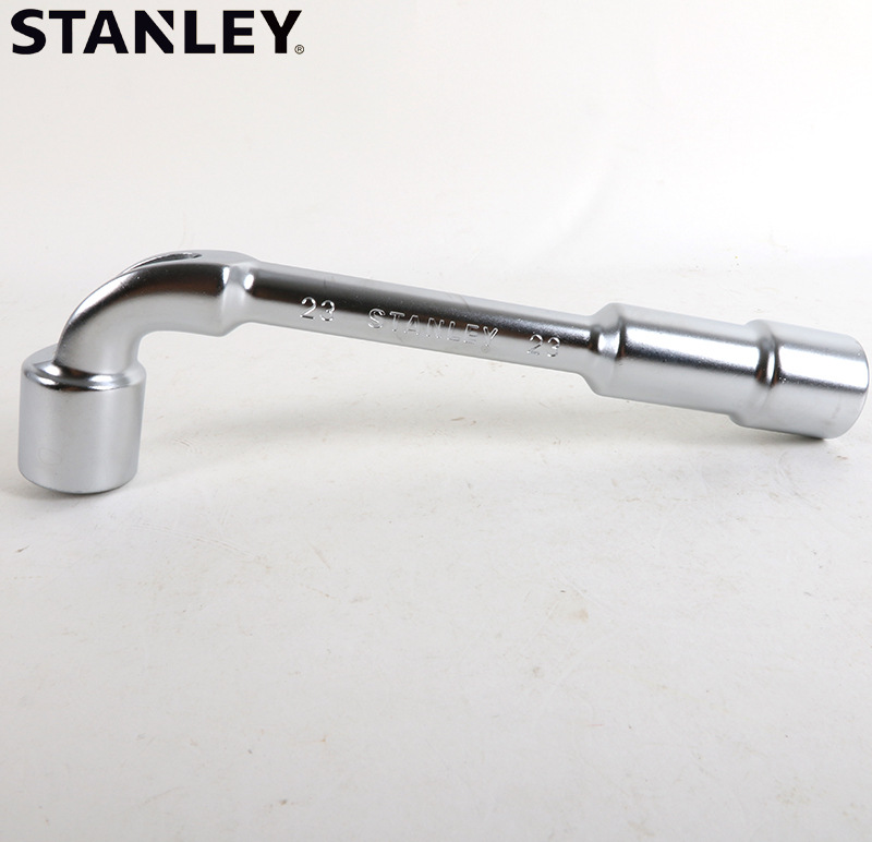 史丹利L形套筒扳手22mm烟斗扳手13-384-23外六角7字弯头穿孔扳手