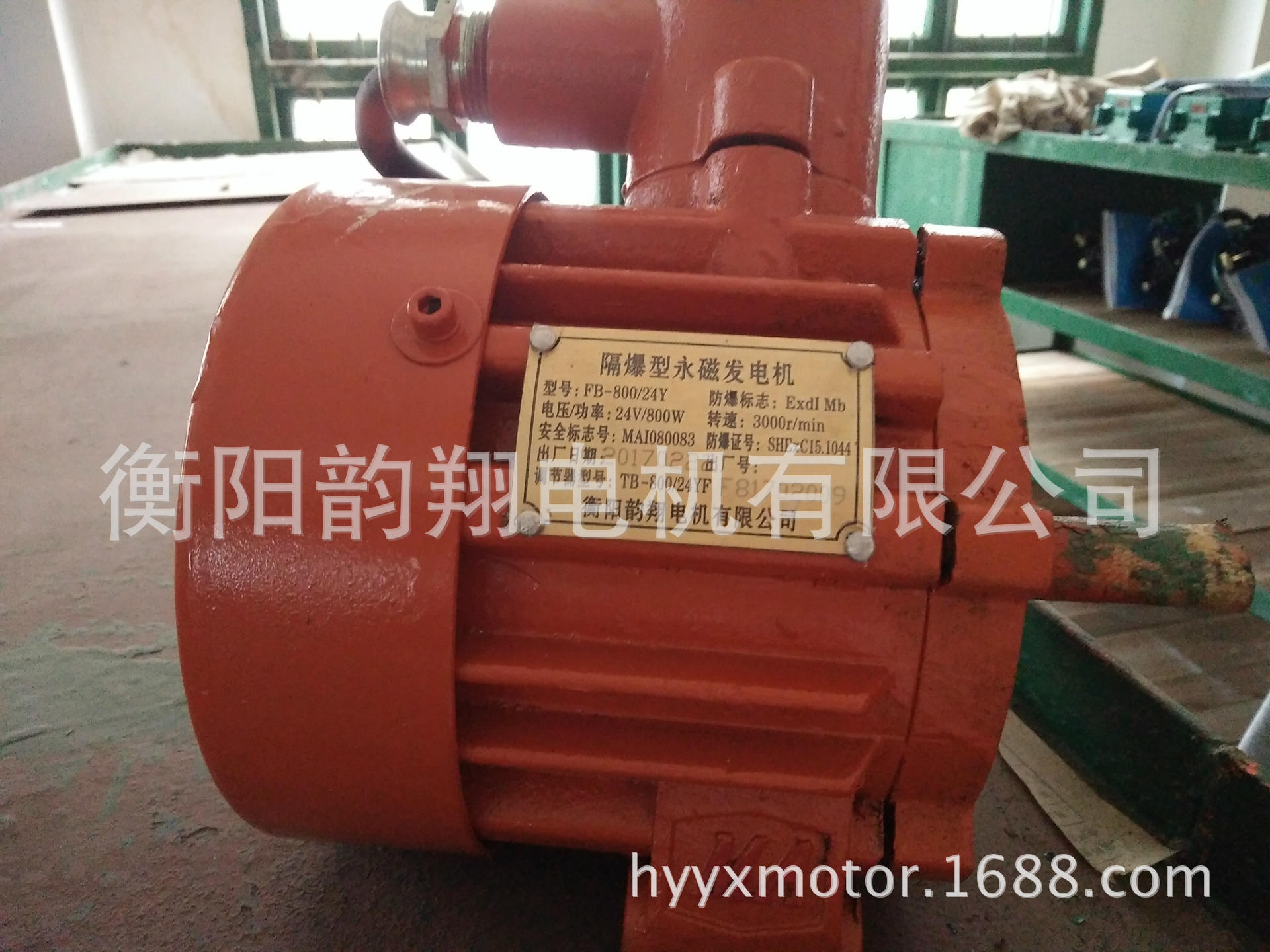 隔爆型永磁发电机800W