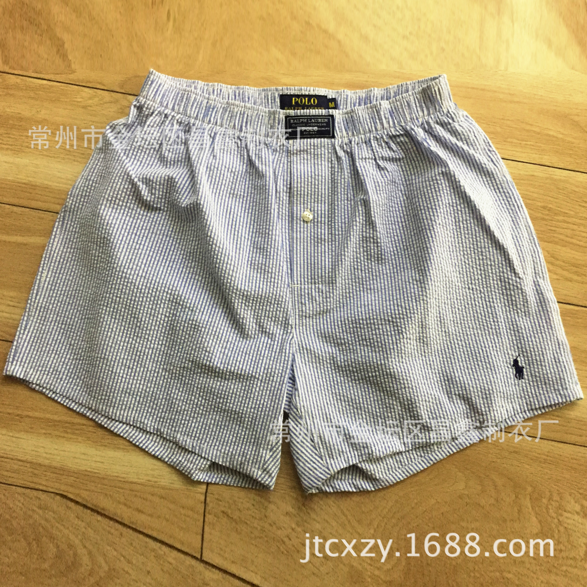 Polo-100% Cotton Men's Woven Shorts, Casual Sports Shorts, Quality Assurance