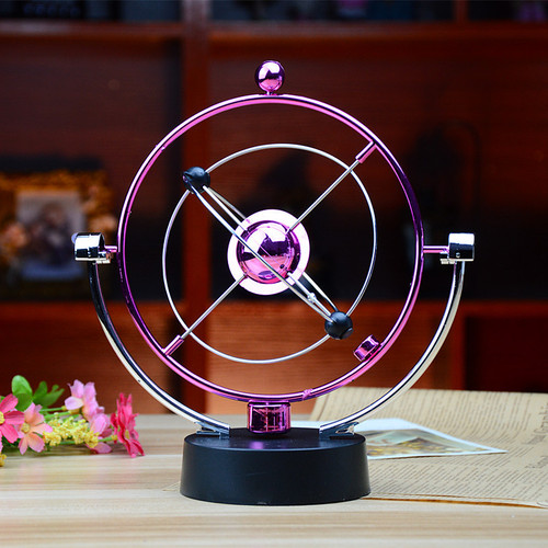 H005 Universe Planet Motion Orbit Perpetual Motion Instrument Magnetic Swing Dynamic Art Craft Gift Decorative Ornament