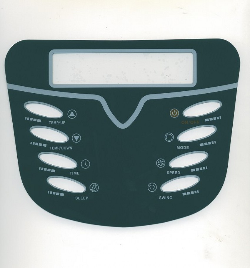 PVC控制面板 开关面板贴 PVC薄膜面板 pvc面板贴膜