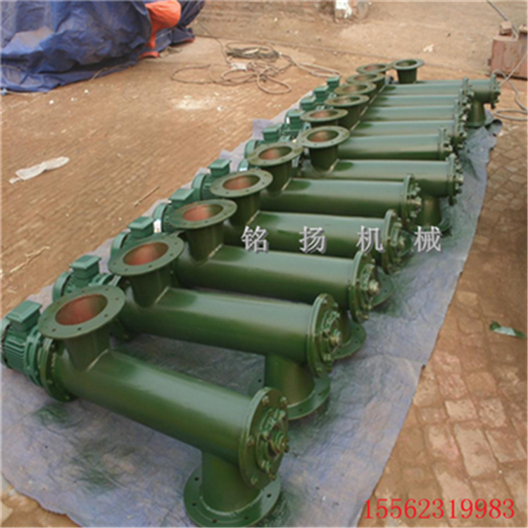 饲料自动螺旋上料机 建筑工地专用螺旋提升机 生产定制