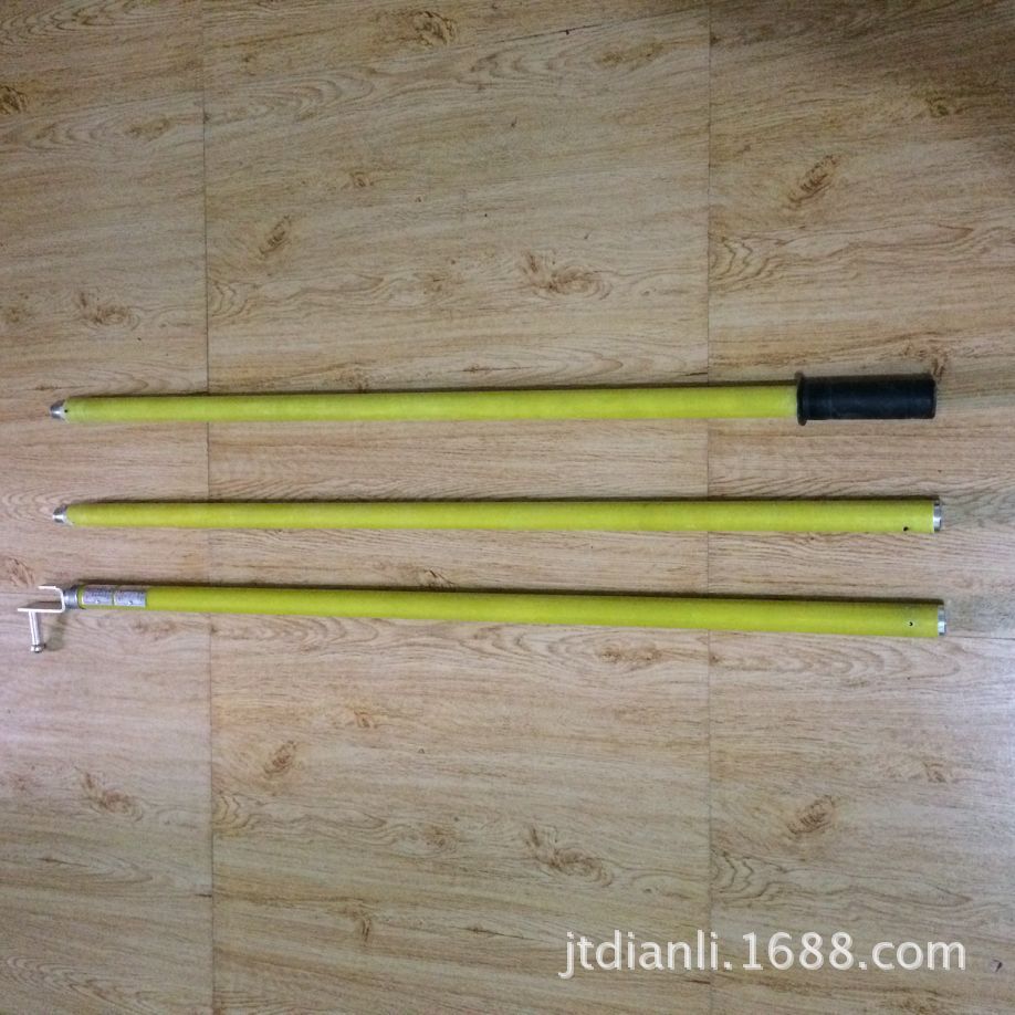 冀泰 国标令克棒110KV JTG-6 4节6米绝缘棒 高压隔离开关拉闸杆