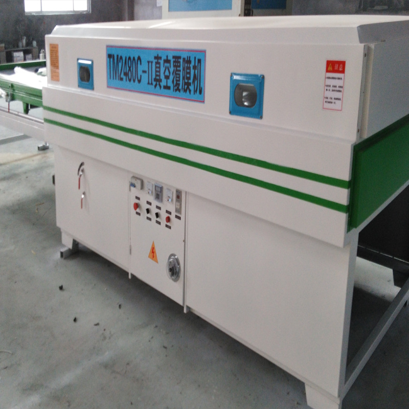 盛鸿厂家定制 手拉工作台半自动真空覆膜机 pvc实木门设备专用