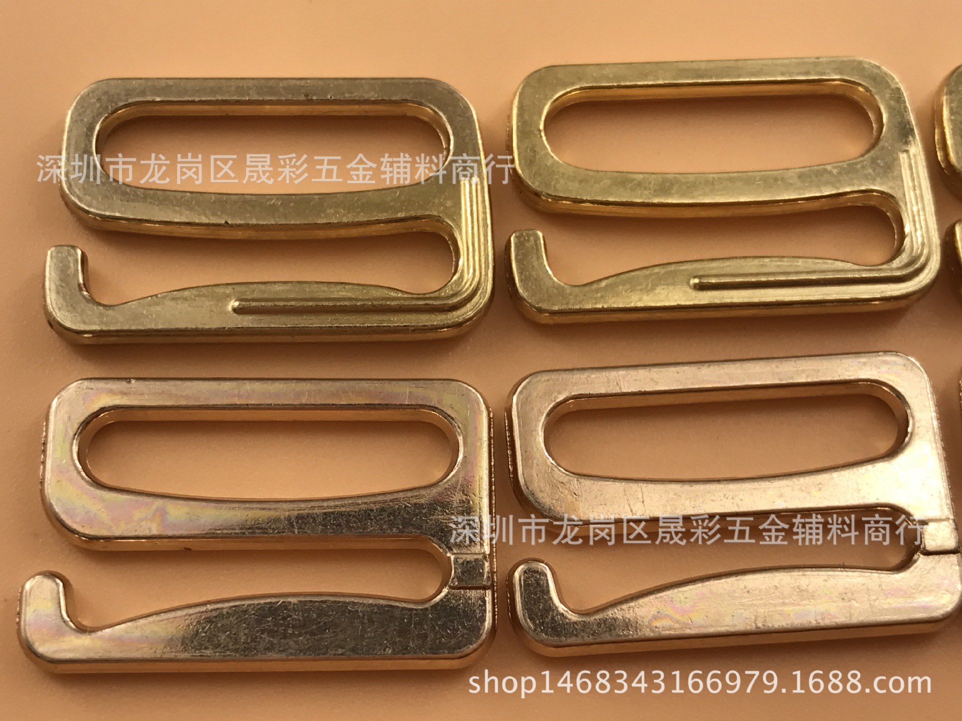 泳衣比基尼合金金属九字钩 搭配八字扣 O字扣 内衣调节扣 加厚款