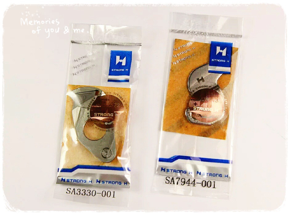 强信牌刀片 兄弟套结机430D厚料 动刀SA3330-001 定刀SA3335-001