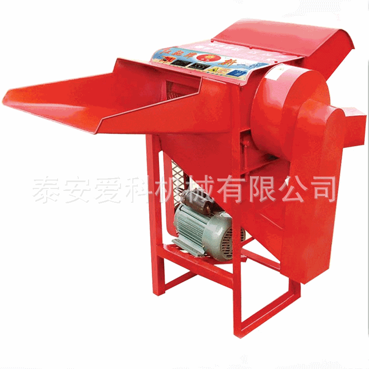 内蒙古电动小麦脱粒机水稻打谷机 家用小型可移动花椒大豆脱粒机